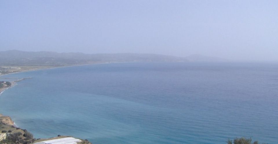 GROSSE LANDFLÄCHE 130 DEKAR ZUM VERKAUF IN RICHTUNG KOKKINOS PIRGOS AGIA GALINI