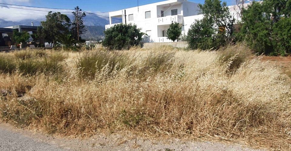 GRUNDSTÜCK 450 m² ZU VERKAUFEN IM KOKKINOS PYRGOS